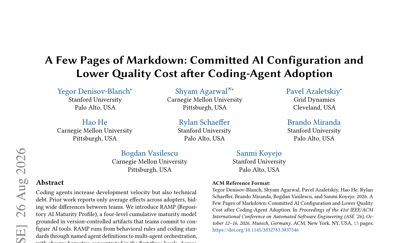 First page of A Few Pages of Markdown